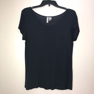 Navy Blue Short sleeve Tee